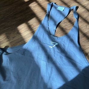 gymshark stringer grey M